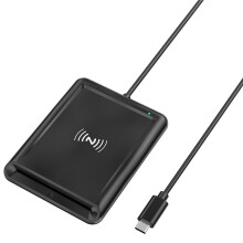 Lecteur NFC Type-C 2-en-1 pour Carte Intelligente Multi-IC ID pour Authentification Sécurisée