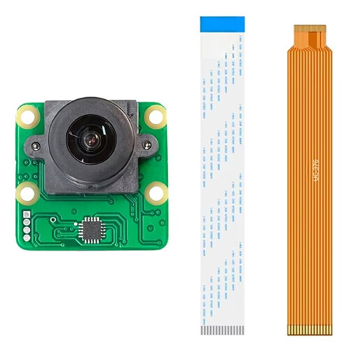 Módulo de Câmera STARVIS de 2MP com Sensor IMX462 Colorido e Lente  Angular M12 de 141 (Horizontal) para Raspberry Pi 1