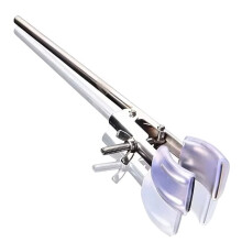 Stainless Steel Clamp for Flask Attaching Laboratory Clamp Skid Resistance Various Lab Environments