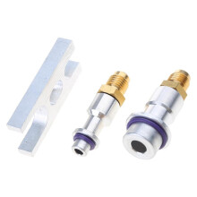 Car Leak Test Plug Stopper Refrigeration Hose Connector Auto A/C Pipe Leak Detection Maintainance Tools
