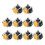 10PCS Hall Electromagnetic Joysticks Replacement Module for  360 Controller Gamepad Repair Parts Accessories 1