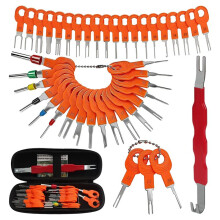 Terminal Removal Tool Kit Terminal Pin Removal Tools Terminal Connector Removal Tools for Vehicle, Motorcycle 41+1Pcs
