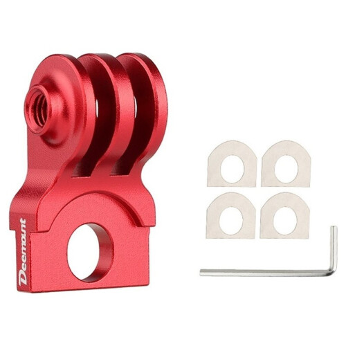 Deemount Light Holder Bracket Quick Install  Mount for  Folding Bikes Extension Stand Camera Adaptor A
