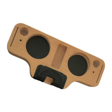 Supporto Porta-Tamper In Legno con Base Antiscivolo per Portafiltro da 51/53/58 mm, Organizzatore per Pressatura del Caffè A