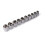 3/8 Inch Deep Socket Set CR-V 10-19mm Deep Socket Adapter Torque Ratchet Socket Wrench Repair Hand Tool Short 1