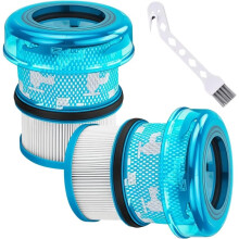 2-Pack Premium HEPA Replacement Filters Compatible with V16 V16 Piston Animal,H13 Hepa Filter