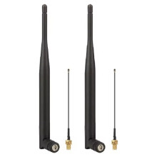 2 ST LoRa 915MHz-Antenn 5DBi SMA Till U.FL-Kontaktkabel 10 cm för Meshtastic LoRaWan-Kort 915MHZ