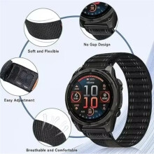 Quick Fit Strap 26 20 22mm for Fenix 8 7 Pro 7X 7S E 6 6X 6S 5X 5 Tactix 8 7 Nylon Loop Bracelet Correa White-26
