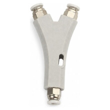 Y-Vormige Dual Filament Splitter Transparante Shunt voor Bambu X1 P1-Serie 3D-Printer