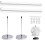 2pcs Tab Grabber No Drill Kitchen Order Holder with 2 Ticket Spike Wall-Mounted Ticket Rail Rack for Tabs Papers 30cm 1