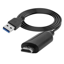1080P--zu-USB-Videoaufnahmekabel: ein Echtzeit-Audio- und Videoaufnahme-Adapter für Spielkonsolen und Videokameras.