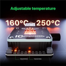 MECHANIC Glue Removal Station Heat- IC Chip CPU HDD Soldering Heating Table Tin Removal & Chip Disassembly Repair Tool.