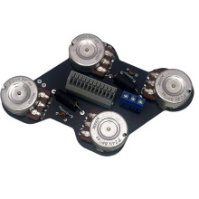 Integrated Circuit Guitar Wiring Harness 2T2V for LP Style Guitar Plug and 500K Brass Long Shaft Pots and 223J Cap