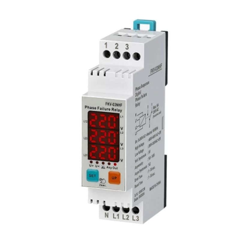 Failure Module DSP FKV-03NHF Phase Failure Protection Phase Sequence and Voltage ...
