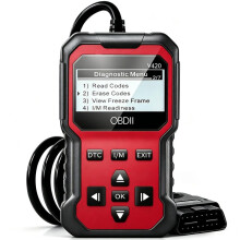 V420 OBD2 Diagnostic Scanner, Comprehensive OBD2 Code Reader Vehicle Information Battery Voltage Test Tool