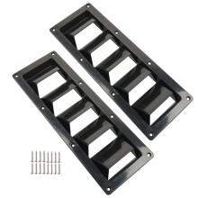 5 Geperforeerde Lamelventilator, Universele Kapventlamelpaneel, Koelpaneel voor Kappen voor Vrachtwagens, Tractors, RV'S, Boten