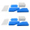 2 Piece Filter Set Complete 5-Piece Suitable for Thomas Aqua+ Series Vacuum Cleaners, Alternative for Thomas Filter Set 1