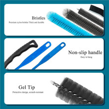 Dryer Vent Cleaner Kit Long Dryer Vent Cleaning Brush Dryer Lint Cleaner Remover Refrigerator Long Coil Cleaning Kit