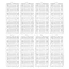 Reemplazo de 8 Piezas Filtros Hepa para Accesorios de Aspiradora para ROPVACNIC S1/Tipdiy G90/V75S/VIPSUN Z1