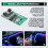 Módulo PCBA de Luz Ambiente LED Interior de Carro Controlado Por APP RGB  DC5-12V 4