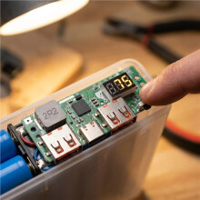 5V 3A Lithium Battery Digital Display Fast Charging Module IP5356 TYPE-C Micro USB QC3.0 QC2.0 PD3.0 PD2.0 AFC FCP