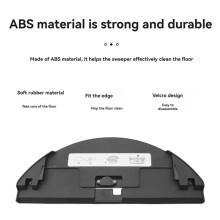 Kit de Support de Vadrouille et de Tampons de Vadrouille de Remplacement pour Accessoires D'Aspirateur Robot pour Q10/Q10PF+/S5/X5+