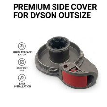 Couvercle Latéral de Remplacement pour L'Assemblage de Capuchon de Fin D'Aspirateur pour Outsize XL Pièces de Rechange Accessoires