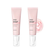 Roze Peptide Oogcrème, 30g Niacinamide & Sodium DNA Hydraterende Verstevigende Ooglotion voor Droge Delicate Huid Onder de Ogen