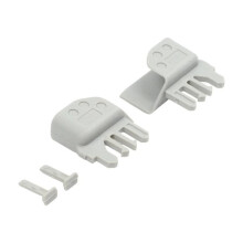 Clip de Glissière de Shelf Arrière 8W9868953 8W9868954 pour pour pour A4 A6 Q7 RS4 RS6 Gris