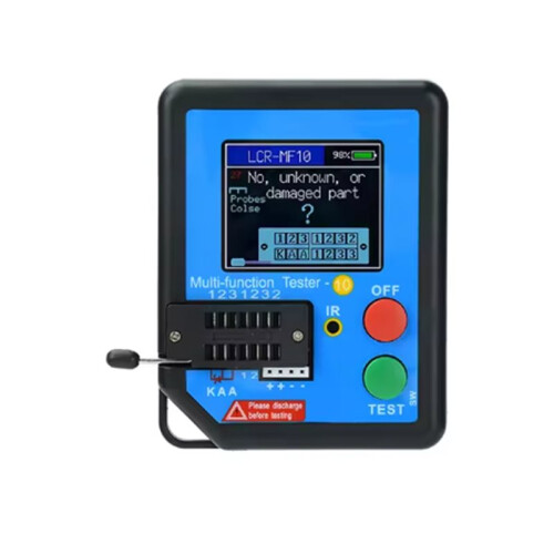 CR-MF10 128x160 TFT High-Precision Multifunctional Digital Transistor Tester for Testing Various Electronic Components