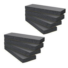 8 Pack Garage Wall Protector for Car Doors Garage Bumpers for Parking Car Self Adhesive Wall Guard Anti Collision EVA