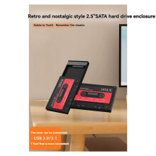 Obudowa na Dyski Twarde 2,5 Cala USB C USB 3.0 6Gbps, Zewnętrzna Obudowa Dysku dla HDD 2,5 Cala, Odporny na Wstrząsy Pojemnik do Przechowywania