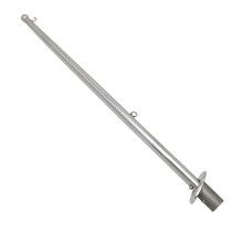 Stainless Steel Flag Pole 610mm with Base for Marine Boat Yacht Accessory Hardware