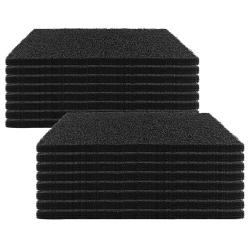 Replacement Parts for Van Ness Cat Litter Box Deodorizing Carbon Filter F6 Activated Carbon Deodorizing Filter 16pcs