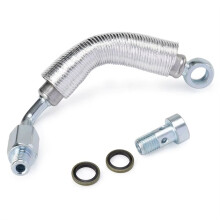 55568031 1Set Turbo Oil Return Drain Pipe & Oil Feed Hose Tube Kit for Chevy Cruze Sonic Trax 13-2019 55587854 25198546