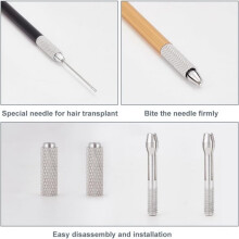 Doll Hair Rooting Tool Reroot Rehair Tools Alloy Rooting-Needles Doll Making Kit Doll Hair Making Accessories
