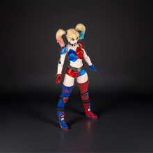 Estatua de figura de Harley Quinn, figura, estatua de exhibición de escritorio, adorno coleccionable, regalo de