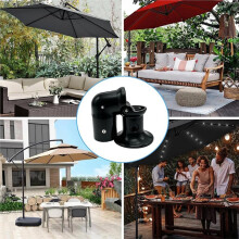 Pièces de Rechange pour Parasol de Patio, Accessoires de Parasol de Patio pour Déporté, Jardin, Plage et Cour
