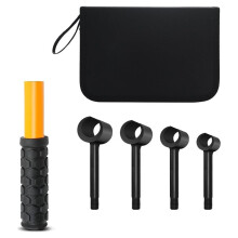 Canvas Tasverpakking 4-in-1 Deurgereedschap met Meerdere Koppen voor -Afstelgereedschap, Zware Deurscharniersleutel voor Het Afstellen B