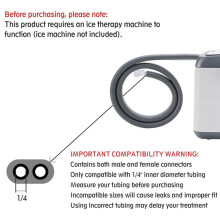 Cold Water Therapy Pad for Ice Therapy Machine Suitable for Knee, Shoulder, Lumbar, Ankle, Cervical, Back, Leg and Hip