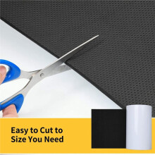 Garage Wall Protector, 2 Roll Car Door Protector Bumper Guard 79" X 8" X 1/4" Waterproof Self-Adhesive EVA Foam