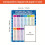 4 Pcs Multiplication Division Addition Subtraction Chart Posters, 17x22 in Math Table Charts for Kids 6