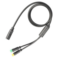 1 to 2 Transfer Cable Thumb Throttle Cable Display for Bafang BBS01/02B BBSHD Thumb Throttle 1T2 Central Motor Accessory