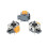 10PCS Hall Electromagnetic Joysticks Replacement Module for  360 Controller Gamepad Repair Parts Accessories 3