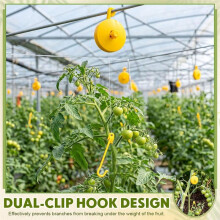 Plant Yoyo Grow Hanger with Stopper Heavy Duty Adjustable Indoor Plant Climbing Fixture Hook Support (Pack of 10)