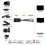 -Compatible to YPbPr Component Scaler Converter 5 RCA RGB -Compatible Input  Power Cable 4