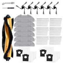 Vacuum Cleaner Replacement Parts Accessories Kit for D20 Air Main Side Brush Filter Mop Dust Bag 25pcs