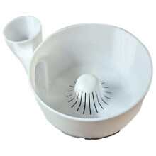 Portable Fruit Wash Bowl Vegetable Washer Fruit and Vegetable Washing Basket for Home Kitchen Outdoor Picnics White