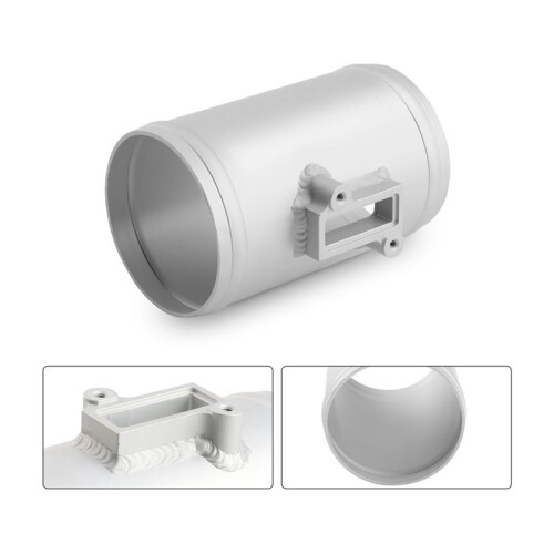 3Inch Mass Air Flow Sensor Maf Meter Adapter 76MM Air Flow Sensor Adapter Air Intake Meter Mount for 2