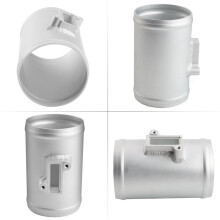 Adaptador de Sensor de Fluxo de Ar Massivo de 3 Polegadas Maf Meter 76MM Adaptador de Sensor de Fluxo de Ar Montagem de Medidor de Entrada de Ar para